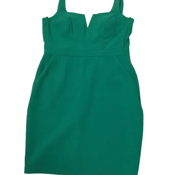 City Studio | Dresses | City Studio Green Sweetheart Sheath Mini Dress |  Poshmark